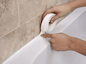 Cinta silicona de baño