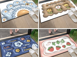 Alfombra Kawai secado rápido