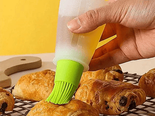 dispensador portátil de aceite brocha