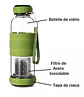 Botella Infusor De Te Doble Cubierta 550ml - Miniatura 2