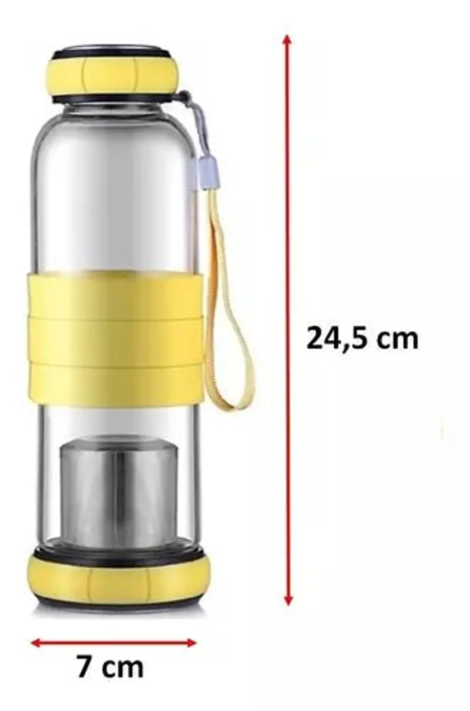 Botella Infusor De Te Doble Cubierta 550ml 3