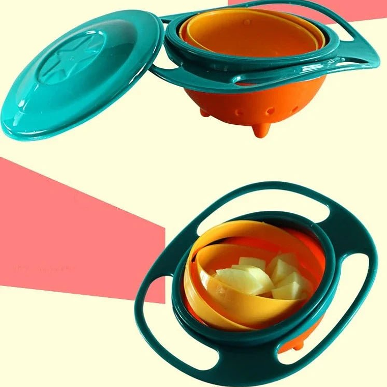 Bowl de comidas anti caídas 3