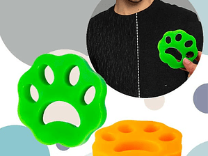 Removedor de pelusa portátil goma pegasosa