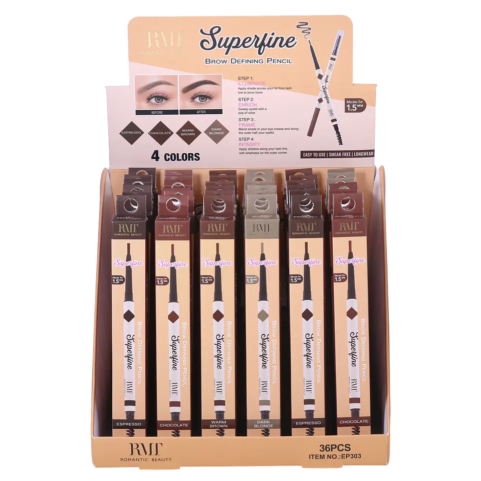 Pack 36 unidades DELINEADOR DE CEJAS Superfine 2