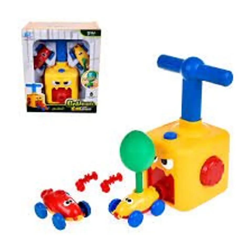 Bombín Lanzador de Autos con Inflador de Globos 2