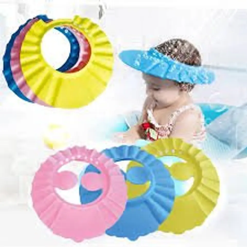 Gorro visera para ducha bebe 2