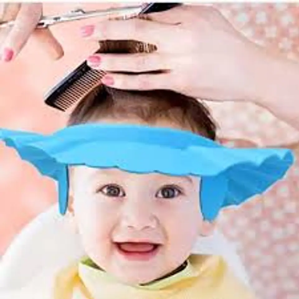 Gorro visera para ducha bebe 3