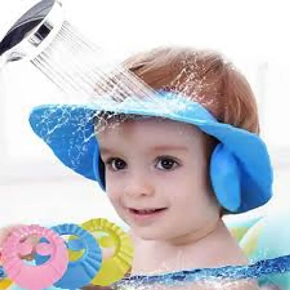 Gorro visera para ducha bebe 4