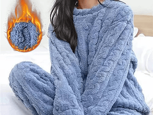 Pijama Trenzado Polar