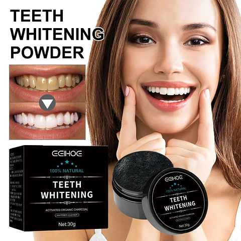 Polvo Carbon Blanqueador Dientes