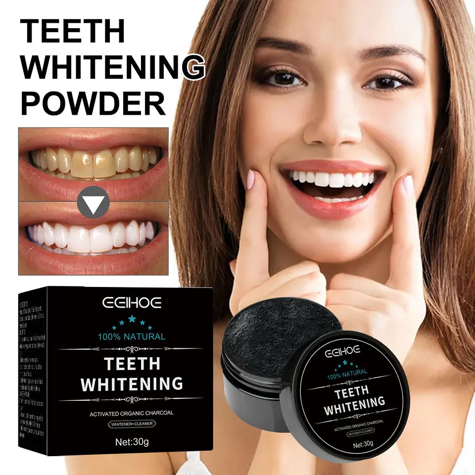Polvo Carbon Blanqueador Dientes 1