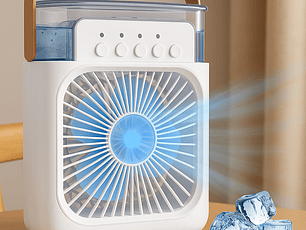 Mini ventilador Humificador