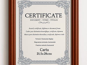 Marcos foto Tamaño Carta (36pcs)