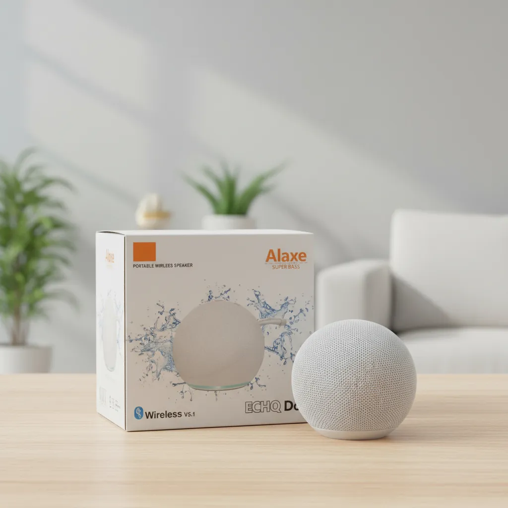 Parlante Inteligente Alaxe Bluetooth Con Comando De Voz 3