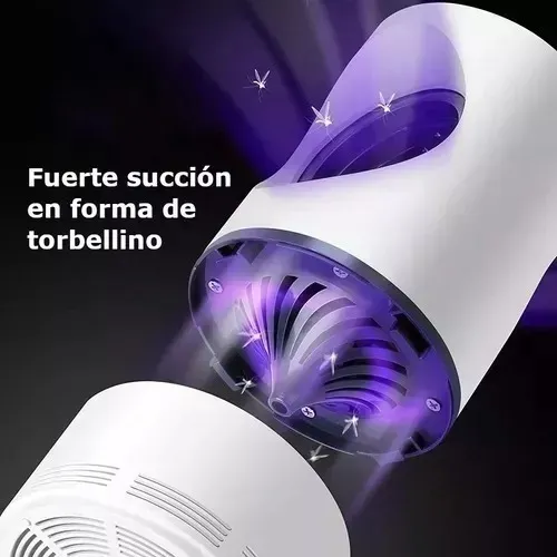 Lampara Antimosquitos Exterior, Mata Mosquitos Electrico con UV 1