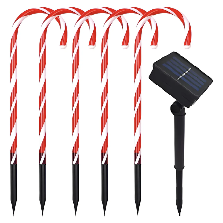 estaca solar Árbol navidad 1