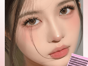 Mirada de Anime/Manhua - Pestañas pelo a pelo efecto anime