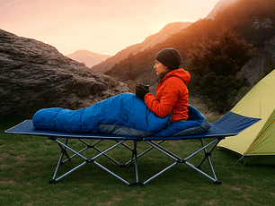 Cama Plegable Camping Genérica - Ideal Para Aventura