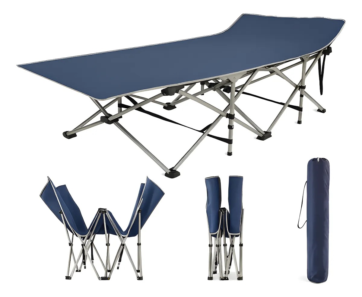 Cama Plegable Camping Genérica - Ideal Para Aventura 3