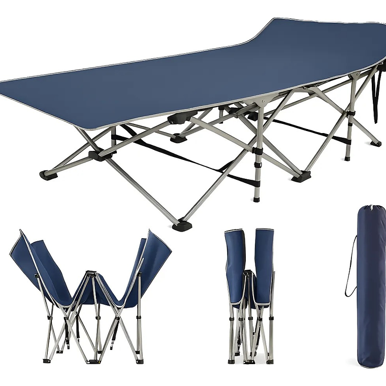 Cama Plegable Camping Genérica - Ideal Para Aventura 3