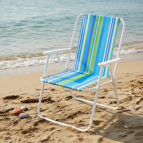 Silla Playa Camping Piscina Verano Plegable Colores Portatil