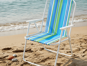 Silla Playa Camping Piscina Verano Plegable Colores Portatil