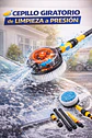 Kit Cepillo Limpieza Automático Giratorio Lavado Auto Espuma - Miniatura 1