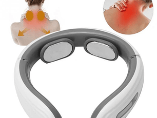 Masajeador Inteligente Cervical Recargable con Discos Magnéticos