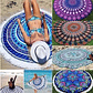 Toallas De Playa Mandala, Toalla Redonda Bohemia - Miniatura 2