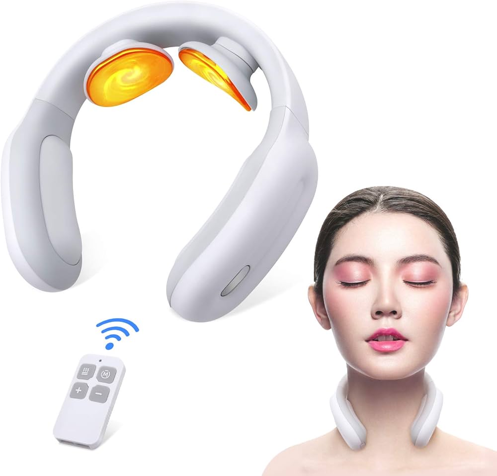 Masajeador Inteligente Cervical Recargable con Discos Magnéticos 1
