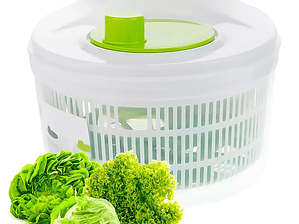 Centrifugador De Verduras | Secador De Lechuga Para Cocina Verde 