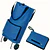 Carrito de compras plegable 2 en 1, bolsa de compras plegable con cremallera de dos etapas con ruedas plegable