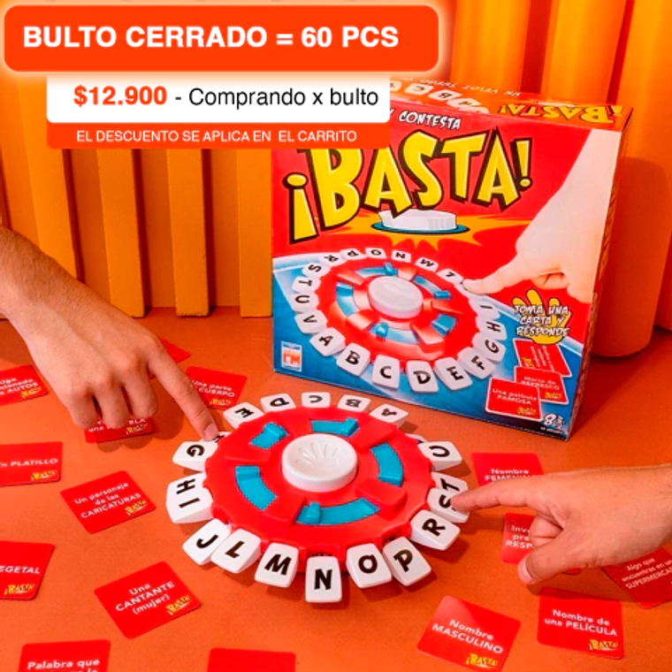 Basta Juego De Mesa Piensa Rápido 2