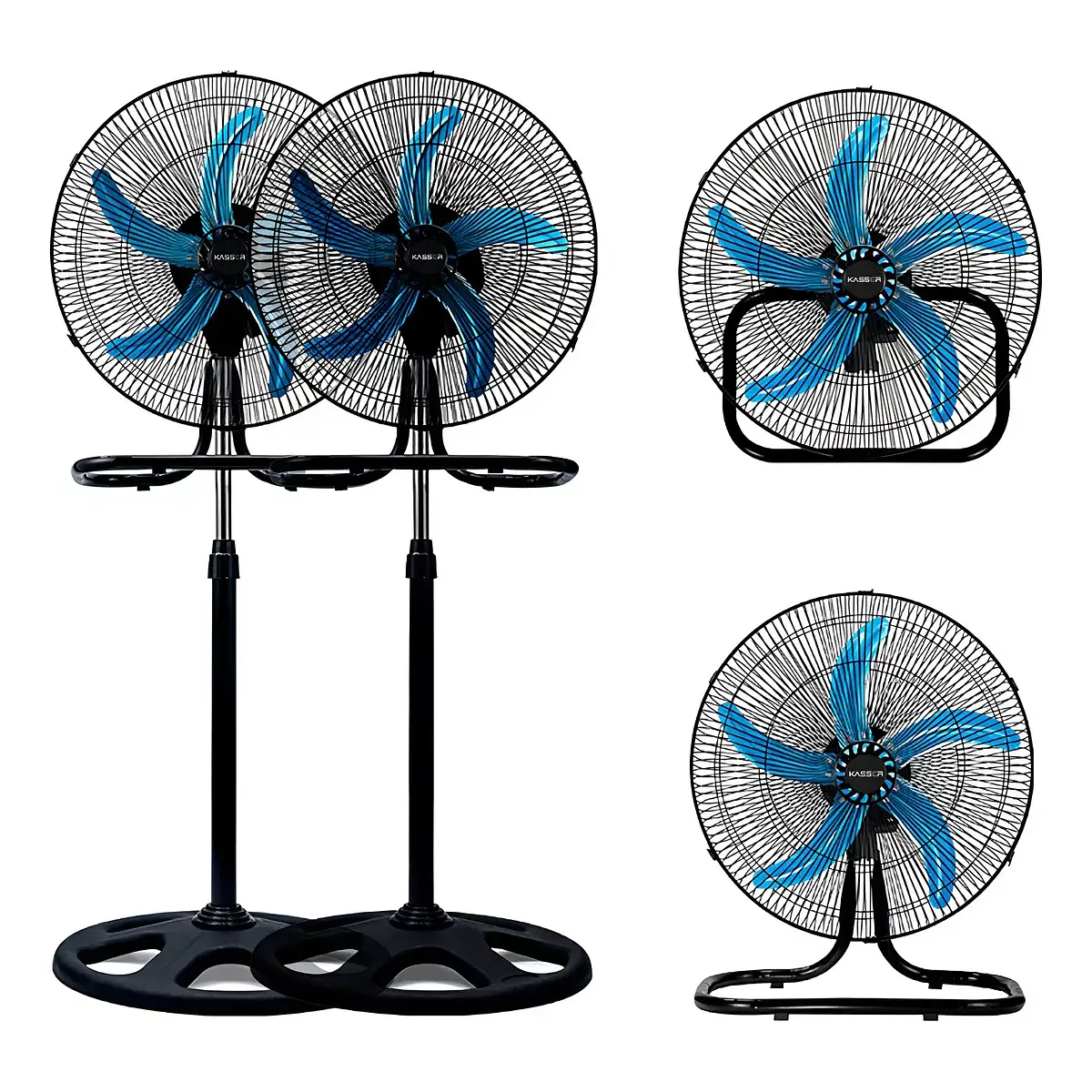 Ventilador Metálico Tn 3 En 1 Con 5 Aspas 50 Cm 2
