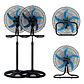 Ventilador Metálico Tn 3 En 1 Con 5 Aspas 50 Cm - Miniatura 2