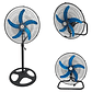 Ventilador Metálico Tn 3 En 1 Con 5 Aspas 50 Cm - Miniatura 3