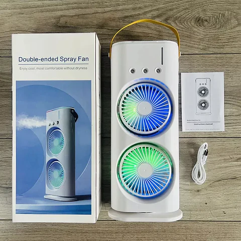 Ventilador de Pulverización Doble de Torre con Humidificador