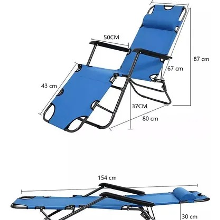 Silla Reposera reclinable 5