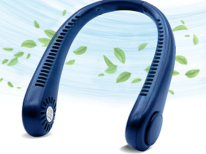 Ventilador de cuello recargable aire frio