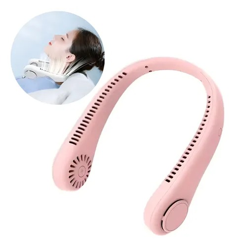 Ventilador de cuello recargable aire frio 2
