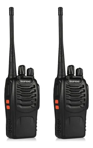 Walkie Talkie Doble  Pack 2 Radios Transmisor Walkie Talkie Color Negro 2