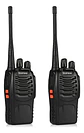 Walkie Talkie Doble  Pack 2 Radios Transmisor Walkie Talkie Color Negro - Miniatura 2