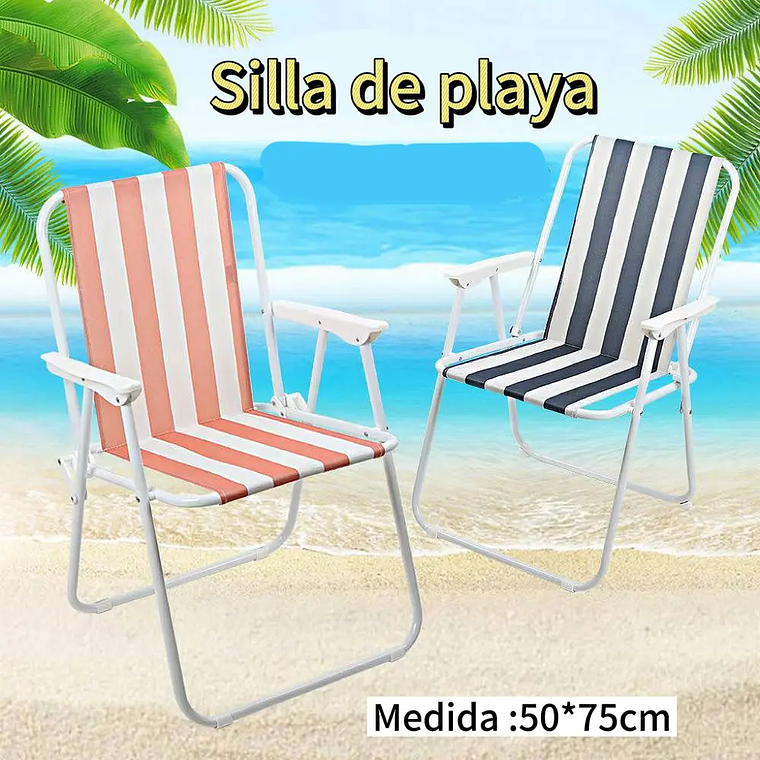 Silla de Playa Plegable 3