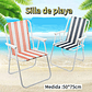 Silla de Playa Plegable - Miniatura 3