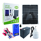 Generador Solar Portátil 220W Inverter Energía Limpia 220V - Miniatura 1