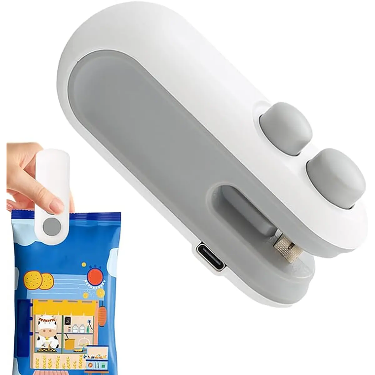 Mini Sellador De Bolsas Sellador Al Vacío Térmico De Mano 2