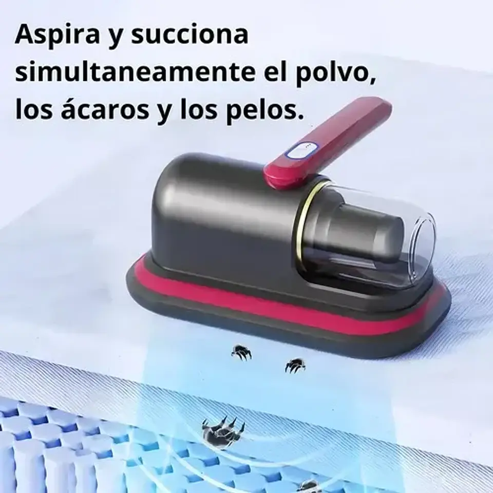 Aspiradora Anti Acaros Inalámbrica Eliminadora Al Vacío 1