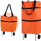 Bolso de compras plegable con ruedas - Miniatura 1
