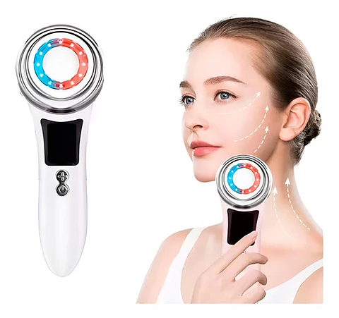 Masajeador Ultrasonico facial infrarrojo