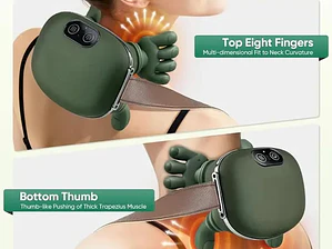 Masajeador Real Touch Therapy (1 Unidad) manos verdes